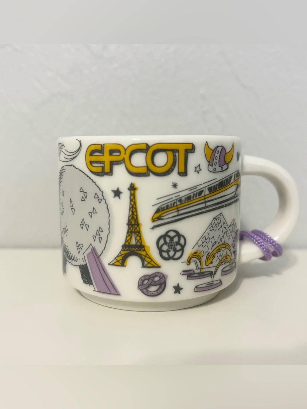 Starbucks Been There Series Disney Epcot 2oz Mug Ornament